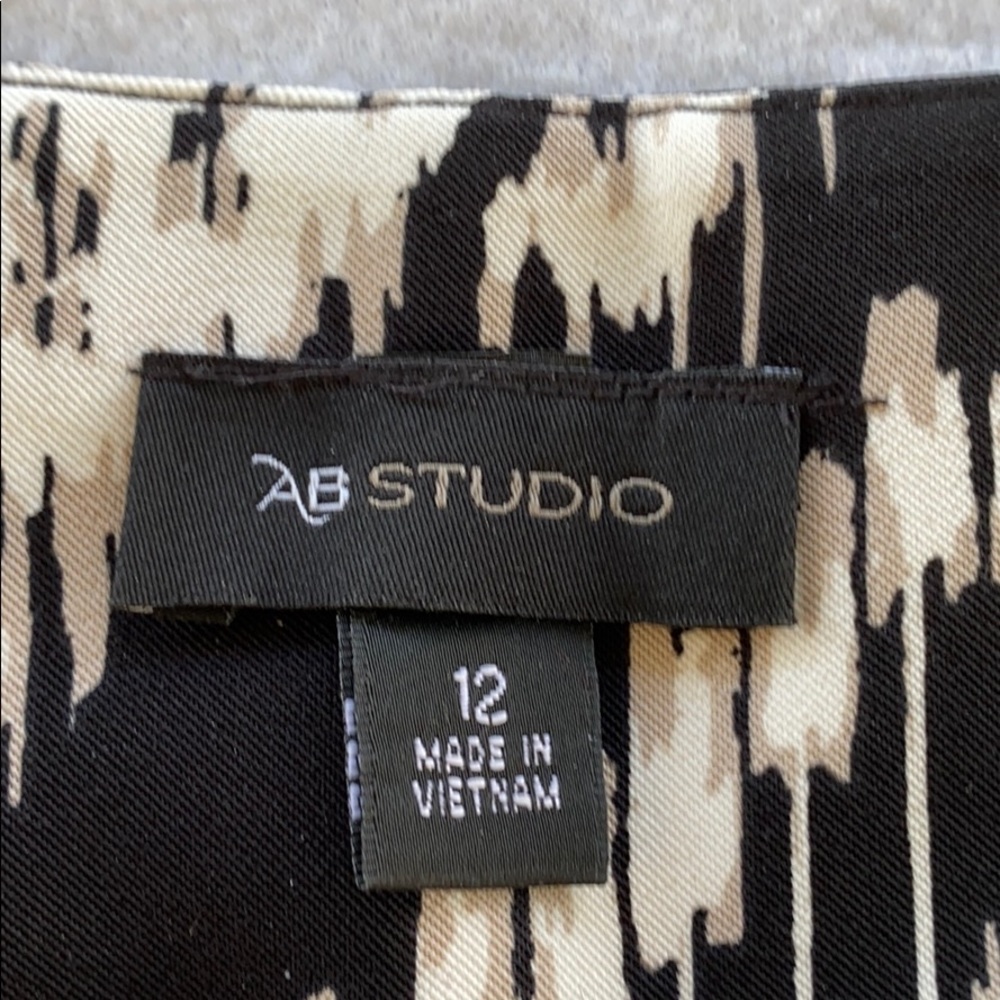 AB Studio Dress Sleeveless Size 12 - Picture 5 of 6